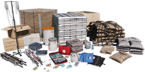 IDAP humanitarian supplies