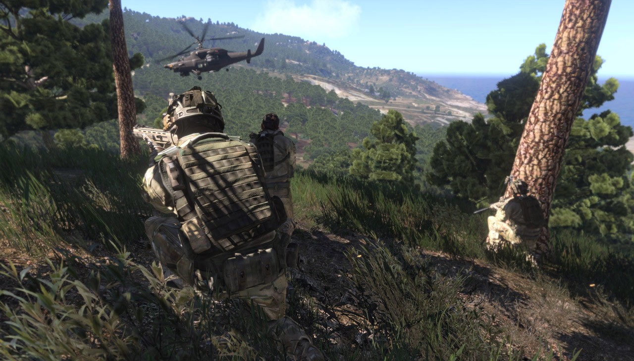 Operators on Altis hillside